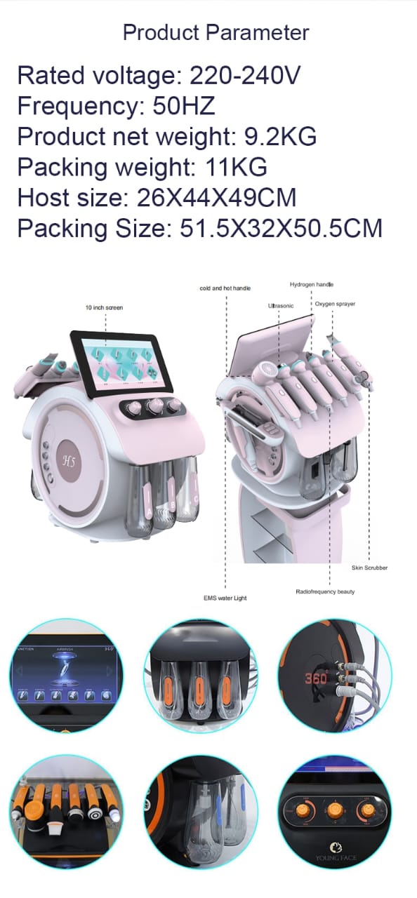 360 HYDRAFACIAL MACHINE