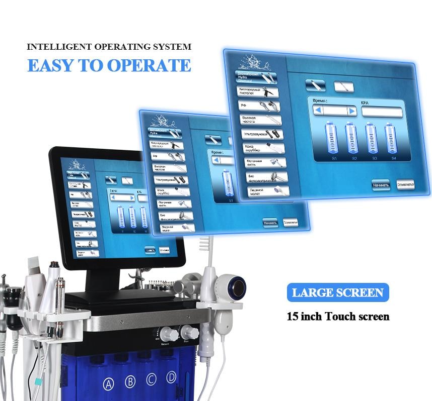 14 IN 1 MICRODERMABRASION HYDRAFACIAL MACHINE